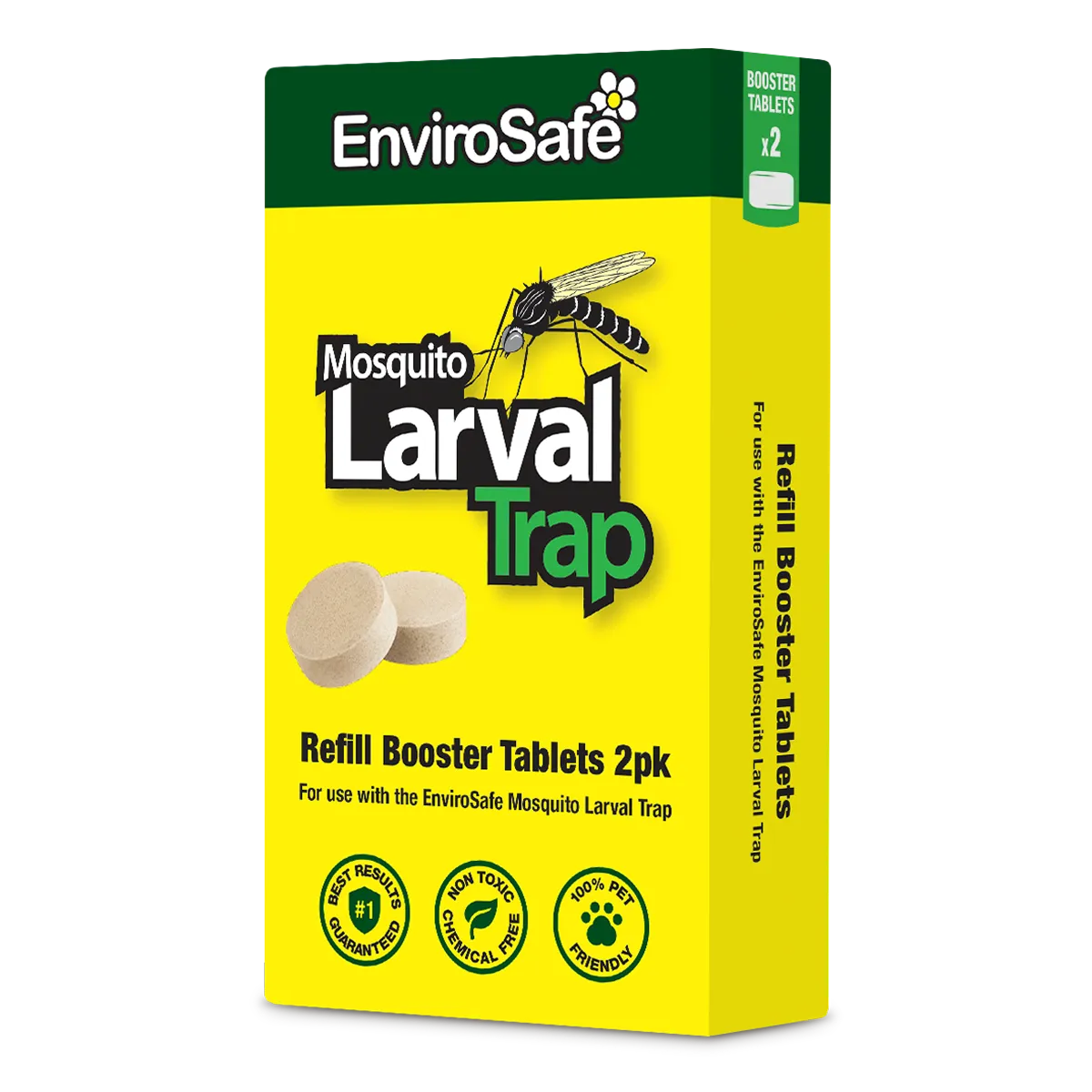 Mosquito Larval Trap Refill Booster Tablets - 2 Pack